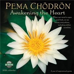 Pema Chodron 2024 Wall Calendar: Awakening the Heart - A Year of